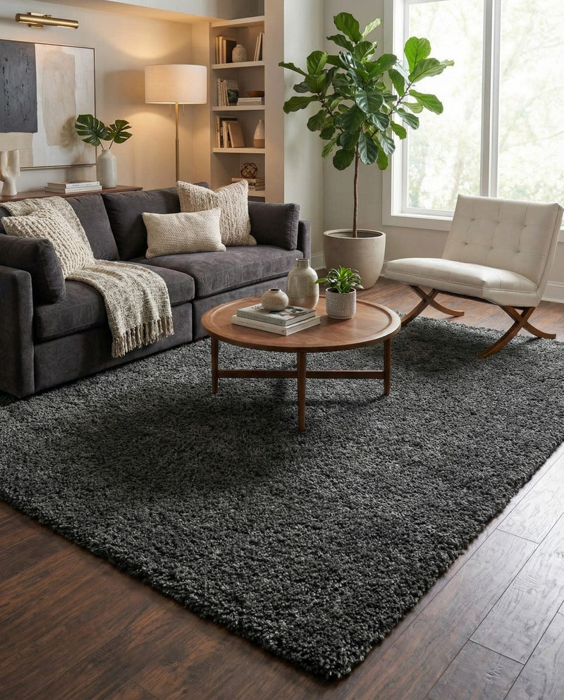 Alpine Plush Collection Area Rug -  Cortina (Peppercorn) Rectangle Peppercorn  lifestyle 10