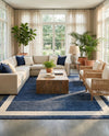 Studio Haven Collection Area Rug -  Alcove (Navy Blue) Rectangle Navy Blue  lifestyle 14