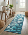 Seaside Haven Rugs Collection Area Rug -  Wavecrest Runner Blue  lifestyle 65