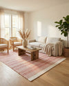Marina Collection Area Rug - Marina Rectangle Blush Pink  lifestyle 23