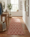 Savannah Pergola Collection Area Rug -  Pavilion (Rust Red) Runner Rust Red  lifestyle 38