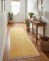 Bazaar Chic Collection Area Rug - Marrakech Runner Yellow  lifestyle 45