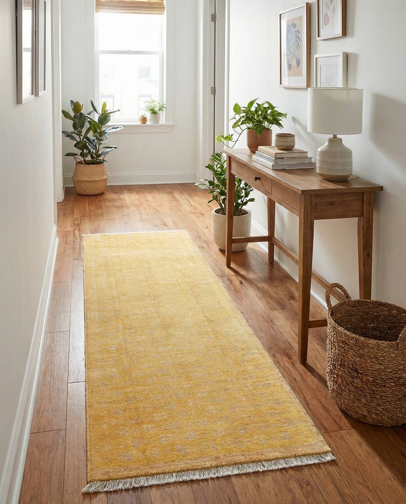 Bazaar Chic Collection Area Rug - Marrakech Runner Yellow  lifestyle 45