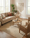 Sahara Sands Collection Area Rug -  Merimde Rectangle Natural  lifestyle 13