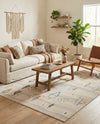 Coastal Haven Collection Area Rug -  Surfside Rectangle Ivory  lifestyle 24