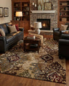 Bistro Lounge Collection Area Rug -  Piccolo Rectangle Beige  lifestyle 10