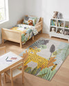 Wonder Tykes Collection Area Rug -  Puzzled Rectangle Gray  lifestyle 12