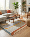 Urban Terrace Collection Area Rug -  Deck Rectangle Multi  lifestyle 5