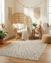 Savannah Escape Collection Area Rug -  Amazon (Ivory Gray) Rectangle Ivory Gray  lifestyle 11