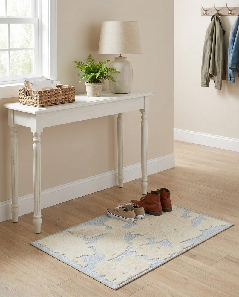 Bahama Breeze Outdoor Collection Area Rug -  Eleuthera Rectangle Gray  lifestyle 53