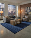 Studio Haven Collection Area Rug -  Gallery (Navy Blue) Rectangle Navy Blue  lifestyle 22