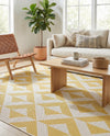 Urban Oasis Rugs Collection Area Rug -  Highrise (Yellow) Rectangle Yellow  lifestyle 16