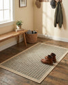 Terrace Fringe Collection Area Rug - Patio Rectangle Brown  lifestyle 22