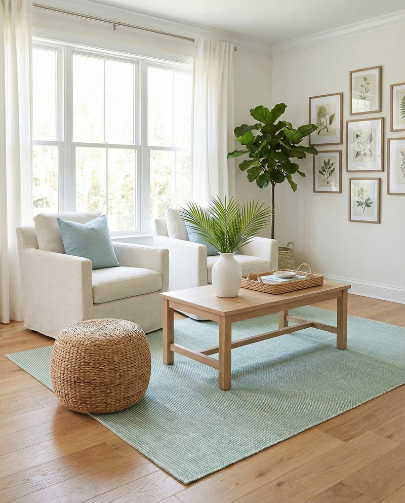 Jill Zarin Sedona Oasis Outdoor Collection Area Rug - Coconino (Palm Green) Rectangle Palm Green  lifestyle 8