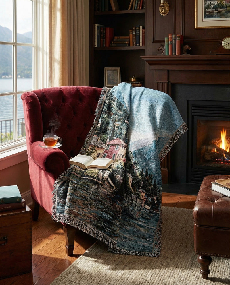 Fleece Haven Collection Area Rug -  Boulder Rectangle Multi  lifestyle 3