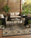 Urban Terrace Collection Area Rug -  Loft Rectangle Charcoal  lifestyle 34