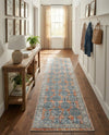 Seville Stripes Collection Area Rug -  Granada (Brick Red) Runner Brick Red  lifestyle 79
