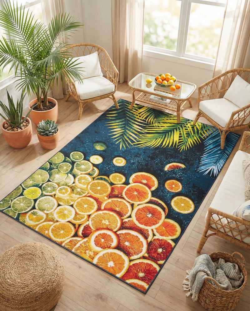 Seaside Haven Rugs Collection Area Rug -  Dunes Rectangle Multi  lifestyle 17