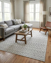 Marrakech Lattice Collection Area Rug - Medina (Ivory) Rectangle Ivory  lifestyle 10