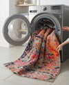 Colorburst Oasis Collection Area Rug -  Prism Rectangle Multi  lifestyle 4