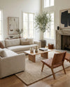 Lana Tasmanian Wool Collection Area Rug - Waitomo Rectangle Taupe  lifestyle 50