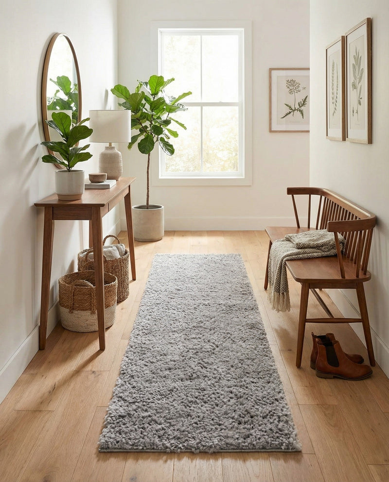 Alpine Plush Collection Area Rug -  Cortina (Sterling) Runner Sterling  lifestyle 29