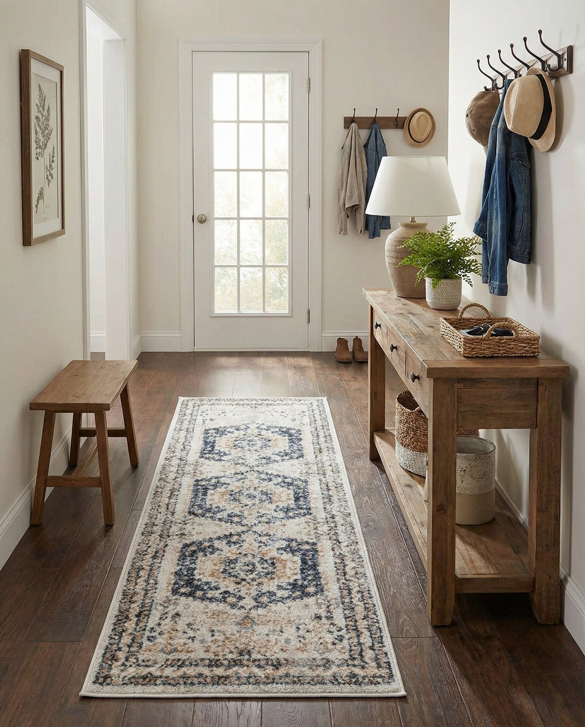Cambridge Classics Collection Area Rug -  Pembroke (Cream) Runner Cream  lifestyle 92