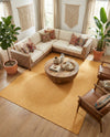Seaside Serenity Collection Area Rug - Veranda (Corn Harvest Yellow) Rectangle Corn Harvest Yellow  lifestyle 14