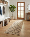 Sahara Sands Collection Area Rug -  Dahshur Runner Natural  lifestyle 69