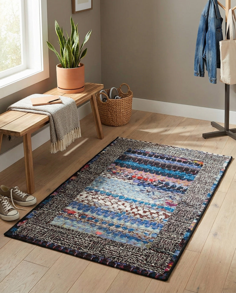 Urban Terrace Collection Area Rug -  Oasis Rectangle Multi  lifestyle 30