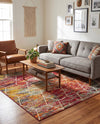 Trellis Mosaic Collection Area Rug - Arborville (Multi) Square Multi  lifestyle 89