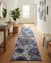 Riviera Elegance Collection Area Rug -  Monaco (Navy Blue) Runner Navy Blue  lifestyle 53
