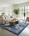 Horizon Collection Area Rug - Dawn Rectangle Blue  lifestyle 38