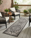 Urban Oasis Rugs Collection Area Rug -  Penthouse (Charcoal Gray) Runner Charcoal Gray  lifestyle 23