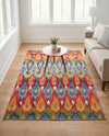 Urban Terrace Collection Area Rug -  Compass Rectangle Multi  lifestyle 39