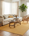 Seaside Serenity Collection Area Rug - Veranda (Corn Harvest Yellow) Rectangle Corn Harvest Yellow  lifestyle 15