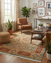 Ottoman Elegance Collection Area Rug -  Ephesus Rectangle Light Blue  lifestyle 41