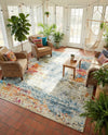 Caribbean Breeze Collection Area Rug -  Isla Rectangle Cream  lifestyle 5