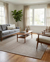 Seaside Serenity Collection Area Rug - Veranda (Beige) Rectangle Beige  lifestyle 20