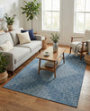 Urban Terrace Collection Area Rug -  Chelsea (Blue) Rectangle Blue  lifestyle 26
