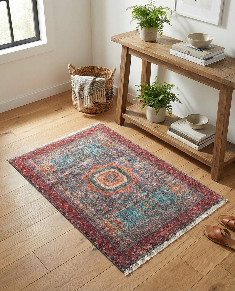 Bazaar Chic Collection Area Rug -  Nador Rectangle Multi  lifestyle 6