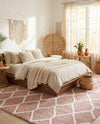 Sahara Chic Collection Area Rug -  Tuareg Rectangle Pink  lifestyle 18