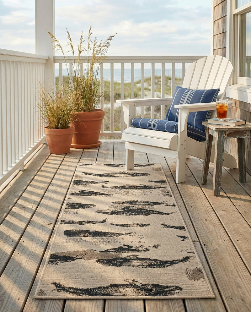 Seaside Haven Rugs Collection Area Rug -  Seabreeze Runner Beige  lifestyle 69