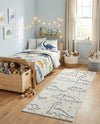 Wonder Tykes Collection Area Rug -  Jamboree Runner Ivory  lifestyle 40