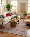 Woven Udaipur Collection Area Rug - Howrah Rectangle Multi  lifestyle 4