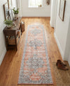 Mykonos Manor Collection Area Rug -  Tinos (Salmon Pink) Runner Salmon Pink  lifestyle 65