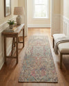 Savannah Threads Collection Area Rug -  Karoo Runner Antique Red and Blue  lifestyle 52