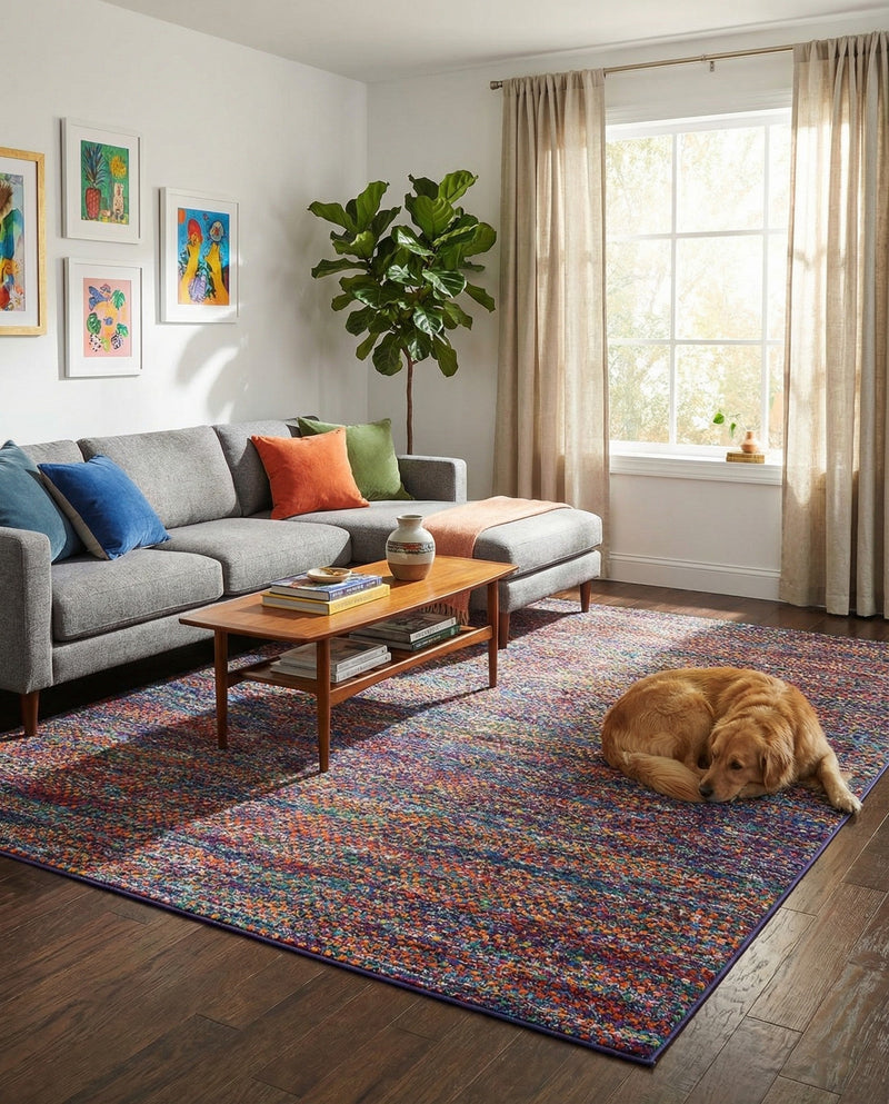 Caribbean Cove Collection Area Rug -  Mayreau Rectangle Multi  lifestyle 10