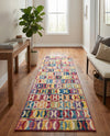Urban Terrace Collection Area Rug -  Boardwalk Runner Multi  lifestyle 59