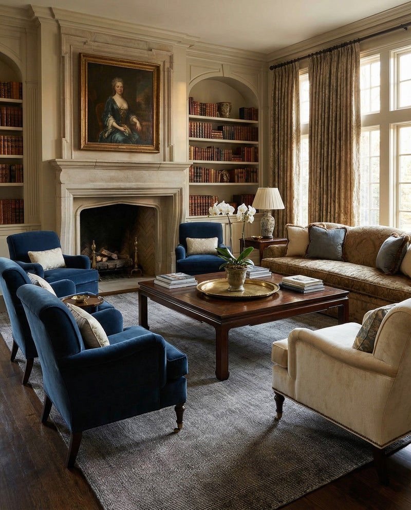 Berkshire Estate Collection Area Rug - Windsor (Earl Grey) Rectangle Earl Grey  lifestyle 10